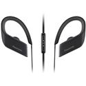 MX67497 RP-BTS30-K Bluetooth Wireless Sports Clips Headphones w/ Mic and Controller, Black