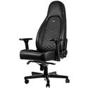 MX68349 ICON Series Premium Gaming Chair, Black / Platinum White