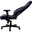 MX68353 ICON Series Real Leather Premium Gaming Chair, Midnight Blue / Graphite