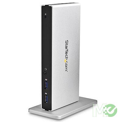 MX68616 Dual-Monitor USB 3.0 Docking Station w/ DVI, Vertical Stand