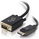 MX68714 Display Port to D-Sub VGA (15-pin) Video Cable, black, 6 Foot