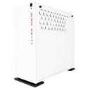 MX68802 303C ATX Mid Tower Case w/ Tempered Glass Side Panel, White