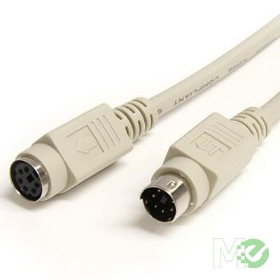 MX689 PS/2 Keyboard/Mouse Extension Cable M/F, 10ft
