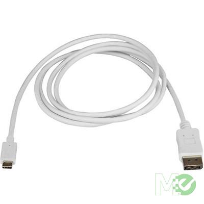 MX68950 CDP2DPMM1MW USB Type-C to DisplayPort Cable, White, 3.3 Ft