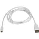 MX68950 CDP2DPMM1MW USB Type-C to DisplayPort Cable, White, 3.3 Ft