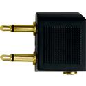 MX70095 3.5mm Airline Headphone Jack Adapter w/ Gold Plated Connectors