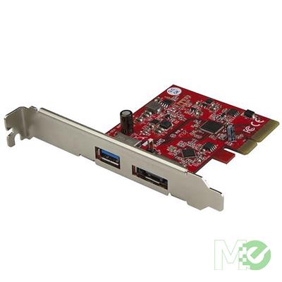 MX70216 2-Port USB 3.1 eSATA PCI-E Controller Card