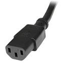 MX70277 Computer Extension Power Cord, 14 AWG, C14 to C13, 6ft.