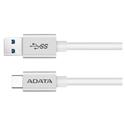 MX70700 USB 3.1 Gen 1 Type-A to Type-C Cable, M/M, Silver, 3Ft