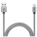 MX70705 Sync & Charge Lightning USB Cable, Titanium, 3Ft