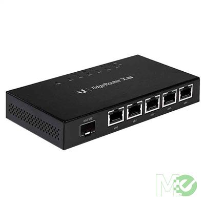MX70776 EdgeRouter ER-X SFP 5 Port 60W PoE Router