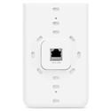 MX71088 UniFi In–Wall 802.11ac Wi–Fi Access Point w/ Wired Gigabit Ethernet Port, PoE Gigabit Power Out Port