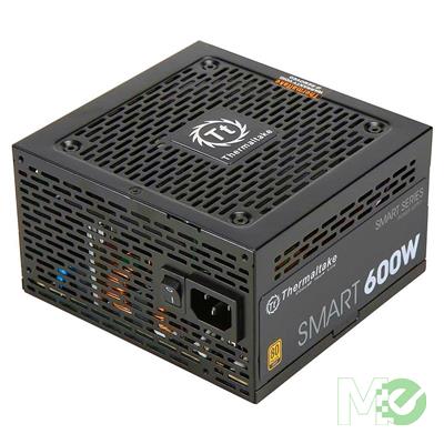 MX71753 Si Smart Series 600W Power Supply w/ 80 PLUS GOLD, Single 12Vdc Rail, Sleeved Cables, Bulk Packaging