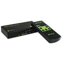 MX71848 3-Port 4K HDMI Audio/Video Switch w/ Remote Control, Black