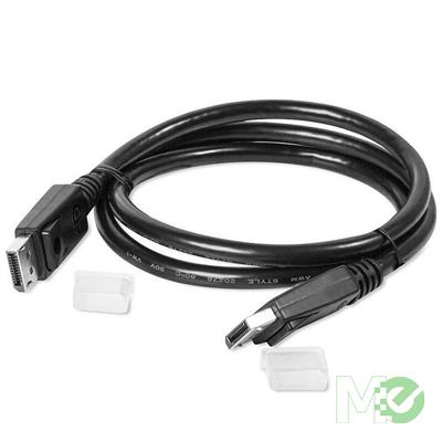MX71986 DisplayPort 1.4 HBR3 Cable, Male / Male, 2m, Black