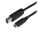 MX72205 USB 3.0 Type-C to USB Type-B Cable, M/M, 6ft