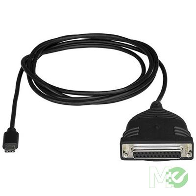 MX72212 USB-C to DB25 Parallel Printer Cable, M/M