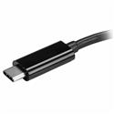 MX72224 USB 2.0 Type-C to USB 2.0 Type-A 4 Port Hub, Black