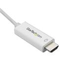 MX72227 USB Type-C to HDMI Cable, M/M, White, 1m