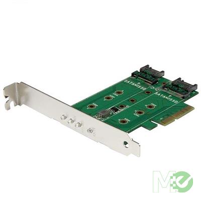 MX72360 3-Port M.2 SSD (NGFF) Adapter Card