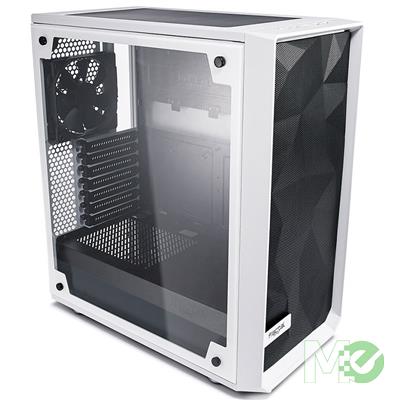 MX72380 Meshify C White-TG Mid Tower Case w/ Tempered Glass Window