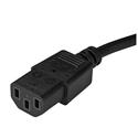 MX73190 Right-Angle Power Cord Extension, NEMA 5-15P to C13, 6ft 