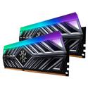 MX73644 XPG Spectrix D41 RGB 16GB DDR4 2666 Dual Channel Kit (2x 8GB), Titanium Grey