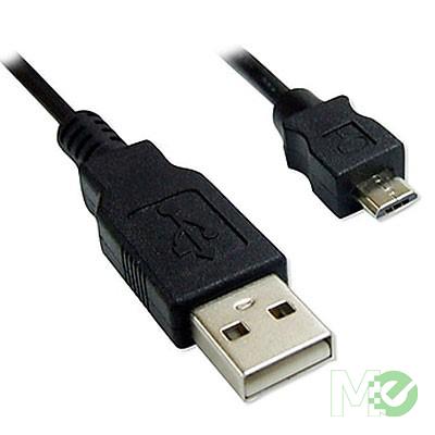 MX73949 USB 2.0 to Micro USB Cable, M/M, Black, 6ft