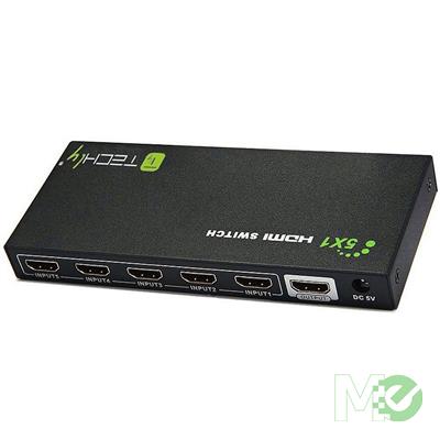 MX74008 5-in-1 4K HDMI Switch w/ Remote Control