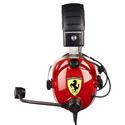 MX74053 T. Racing Scuderia Ferrari Edition Gaming Headset w/ Microphone, Black / Red