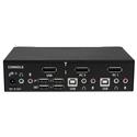 MX74546 2-Port USB DisplayPort KVM Switch w/ Audio
