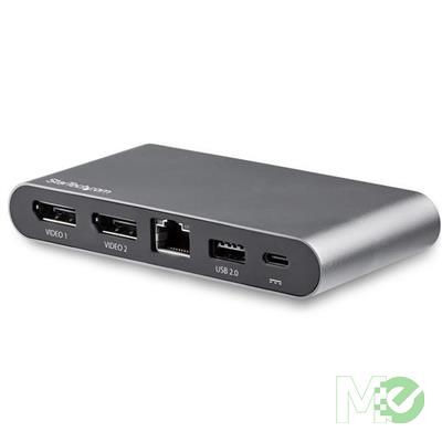 MX74610 Dual-Monitor USB-C Multi-Port Adapter w/ 2x DisplayPort, Power Delivery