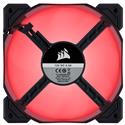 MX74706 Air Series AF120 LED High Airflow 120mm Cooling Fan, Red, 3-Pack