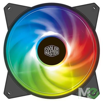 MX75406 Masterfan MF140R ARGB 140mm Cooling Fan w/ Addressable RGB LEDs, 1 Pack