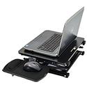 MX75437 OS5-B Ergonomics Laptop Sit/Stand Desk Converter w/Mousepad, Extra Tall, Black