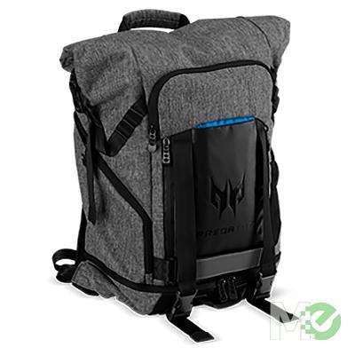 MX76028 Predator 15 Rolltop Backpack, For 15.6in Laptops
