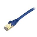 MX76207 Cat 6a STP Patch Cable, Blue, 1ft.