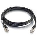 MX76220 Snagless Cat 6a STP Patch Cable, Black, 6ft. 