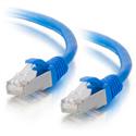 MX76229 Snagless Cat 6a STP Patch Cable, Blue, 1ft.