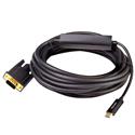 MX76968 USB Type-C to VGA Active Cable, M/M, 5m