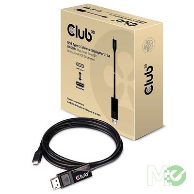 MX76969 USB Type-C to DisplayPort v1.4 Cable, M/M, 1.8m