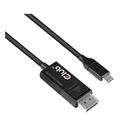 MX76969 USB Type-C to DisplayPort v1.4 Cable, M/M, 1.8m