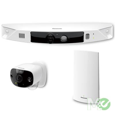 MX76971 KX-HN7052 HomeHawk Wireless HD Outdoor Camera w/ 2 Cameras
