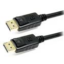 MX76994 DisplayPort 1.2 Cable, M/M, Black, 15ft