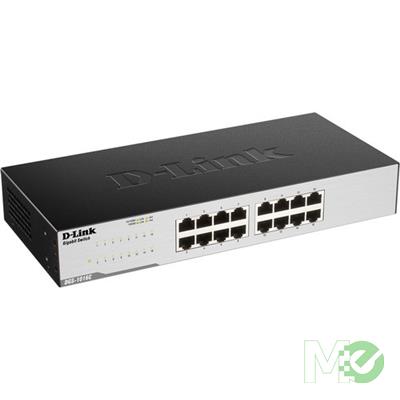 MX77150 DGS-1016C 16-Port Unmanaged Gigabit Switch 