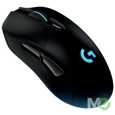 MX77493 G703 LIGHTSPEED Hero Wireless RGB Gaming Mouse, Black