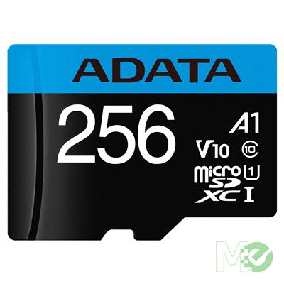 MX78159 Premier MicroSDXC / SDHC Memory Card, Class 10, V10, UHS-I, 256GB