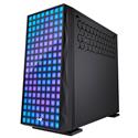 MX78304 309 ATX Mid Tower Case w/ Tempered Glass, Black