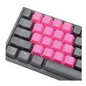 MX78463 Neon Pink Rubber Keycap Set 18 Piece