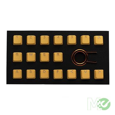 MX78466 Neon Orange Rubber Keycap Set 18 Piece